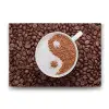 Ying Yang Kahve Tablosu - 90x60 cm