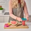 Yiyecek koruyucu, çok renkli, 3 parça