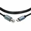 Yüksek Hızlı USB 2.0 C-B Uçlu USB Data Kablosu 3m