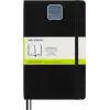 Yumuşak Kapak Expanded Defter Siyah (Çizgisiz - 13X21)