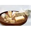 Yuvarlak ahşap tepsi