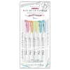 Zebra Mıldlıner Brush Pen 5C-N Set