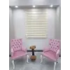 Zebra Perde, Bbb Stor 3 Renk Seçeneği 250x200 Sütlü Kahve