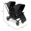 Zoom 2 2025 Coal (İkiz Bebek Arabası)