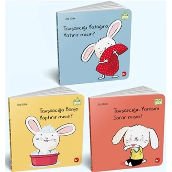 0-3 Yaş Resimli İnteraktif Çocuk Kitapları Set 1
