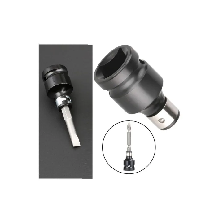 1/2 Matkap Chuck Mandrenli Adaptör Somun Sökme Makinesini Hex Bits Uç Dönüştürme Aparatı