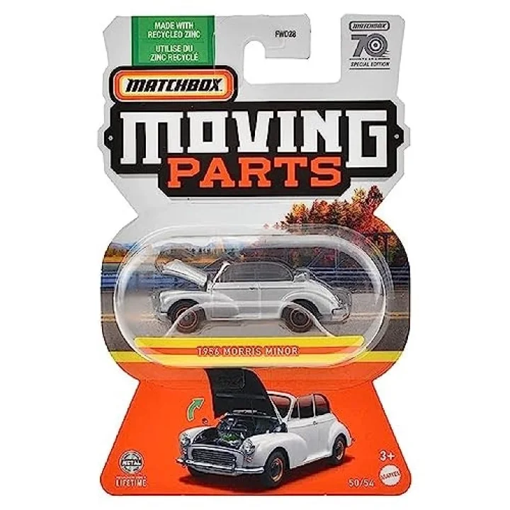 1:64 Açılır Parça Arabalar 1956 Morris Minor FWD28-HLG35