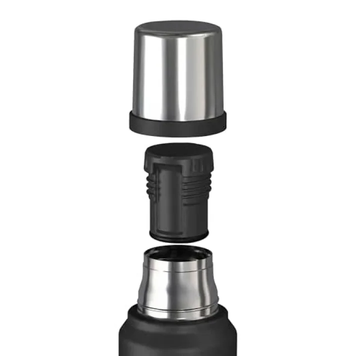 1 Camper Klasik Kulplu Sızdırmaz Çelik Termos 1.2 LT Black ST-257