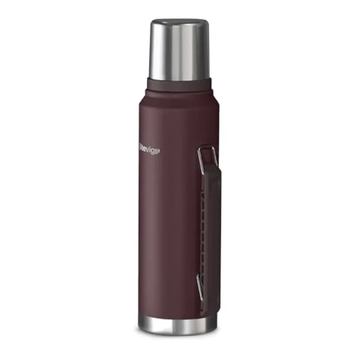 1 Camper Klasik Kulplu Sızdırmaz Çelik Termos 1.2 LT Dark Plum ST-258