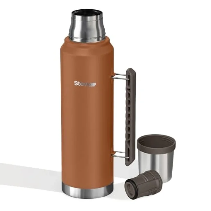 1 Camper Klasik Kulplu Sızdırmaz Çelik Termos Autumn Leaf 1.2 LT ST-259