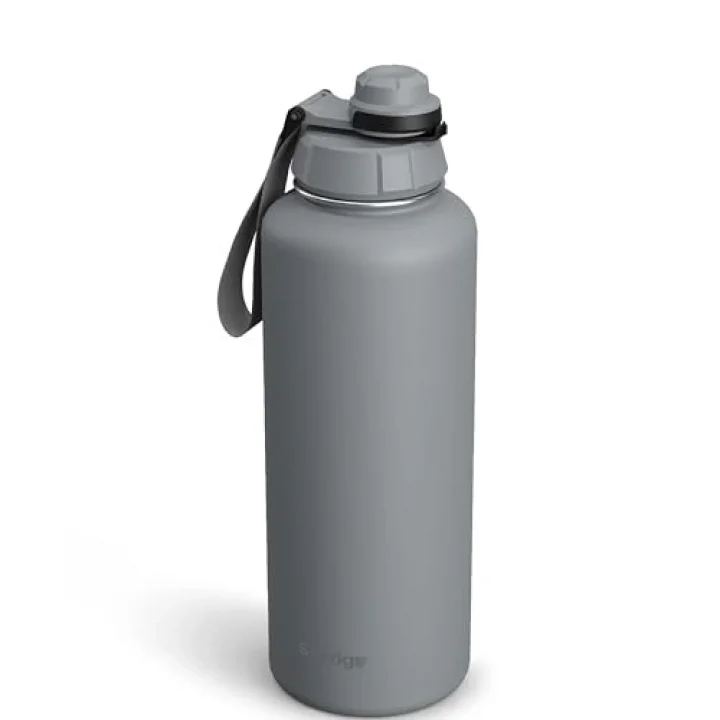 1 Hand Leak-Proof Sızdırmaz Çelik Termos 1500 Mililitre Grey ST-253