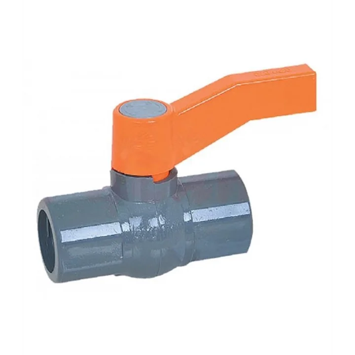 Mey İthalat® 1lik PVC Küresel Vana Pasolu