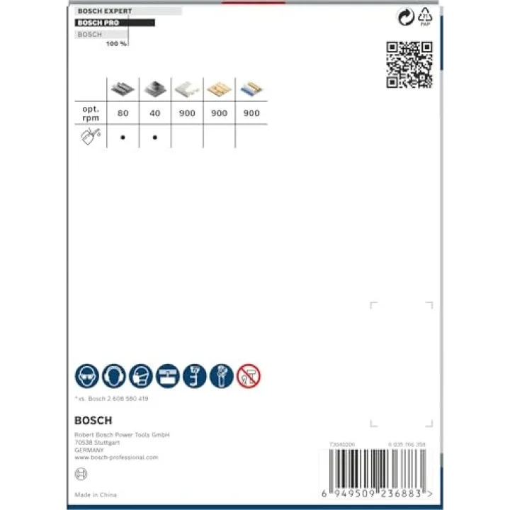 1 x PRO Multi Malzeme Delik Testeresi (Yumuşak Ahşap, Alçıpan Duvar için, Ø 108 mm, Profesyonel Aksesuar Matkap)