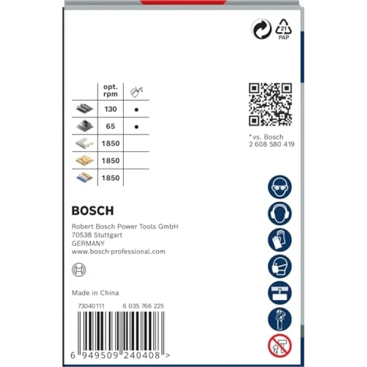 1 x PRO Multi Material Power Change Plus delik testeresi (yumuşak ahşap, alçıpan duvar için, Ø 65 mm, profesyonel aksesuar, matkap/tornavida için)