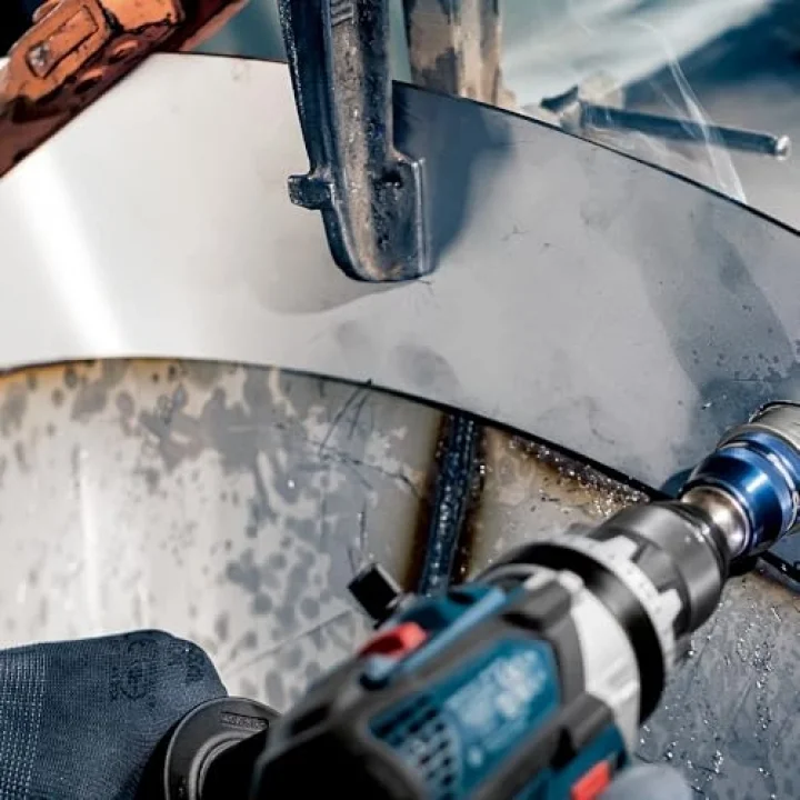 1 x Pro Sheet Metal Power Change Plus Delikli Testere (Paslanmaz Çelik Levhalar, Çelik Levhalar, Ø 16 mm, Profesyonel Aksesuar Döner Matkap/Sürücü)
