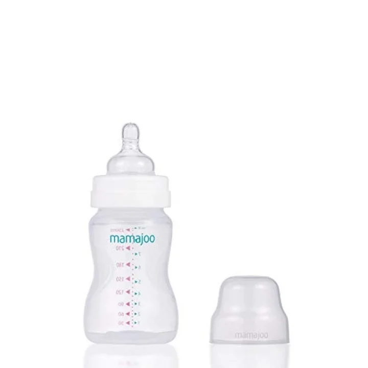 1 X Silver Biberon 250 ml & Anti-Kolik Biberon Emziği No:2 / M