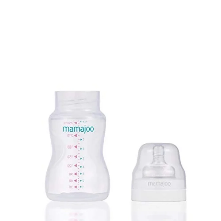 1 X Silver Biberon 250 ml & Anti-Kolik Biberon Emziği No:2 / M