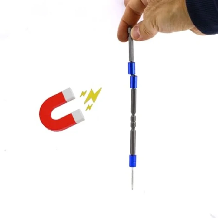 10 Adet Mıknatıslı Bits Uç PH2 65 mm Renkli Vida Tutucu Sökme Yıldız Matkap Vidalama Ucu S2 Çeliği