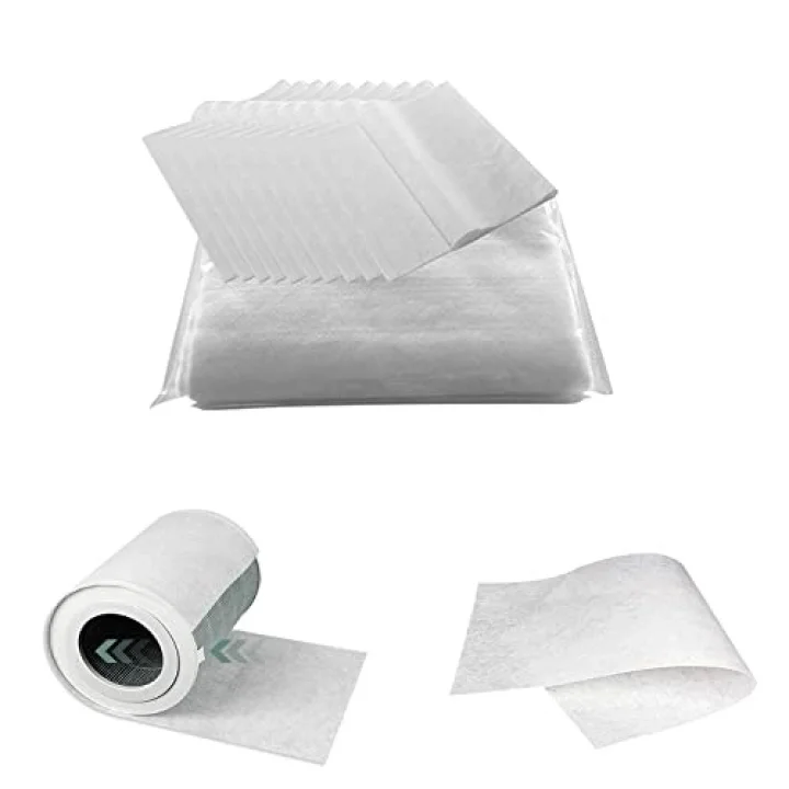 10 Adet Xiaomi Smart Purifier 1/2H/2C/2S/3H/3C/Pro/ProH/4/4 Lite/4Pro/F1 İle Uyumlu Filtre Üstüne Tüy ve Toz Tutma Elektrostatik Elyaf Pamuk Ön Filtre (Xiaomi 4 Lite Compatible)