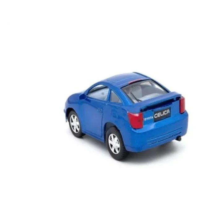 10 cm. Çek Bırak Mavi Toyota Celica Diecast Araba