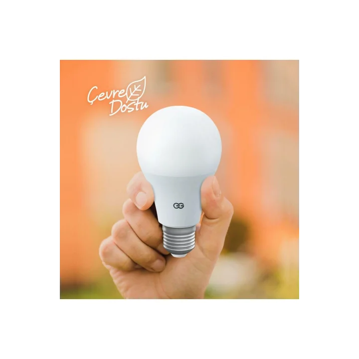 10lu LED Ampul 12W Sarı Işık E27 (3000K 220-240V)