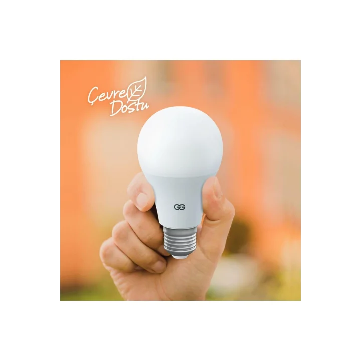 10lu LED Ampul 15W Beyaz Işık E27 (6500K 220-240V)
