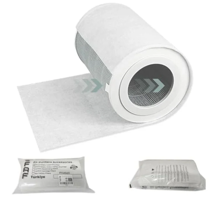 10 Pcs Electrostatic Dust Trap Pre-filter For Bosh Purifier Serisi Hava Temizleyici Filtre Üstü Elektrostatik Toz Tutucu Koruyucu ( 6000)