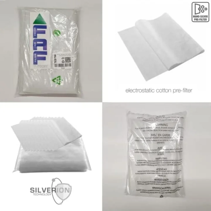 10 Pcs Electrostatic Dust Trap Pre-filter For Xiaomi Purifier Serileri İle Uyumlu Hava Temizleyici Filtre Üstü Elektrostatik Toz Tutucu Koruyucu (Smartmi E1)