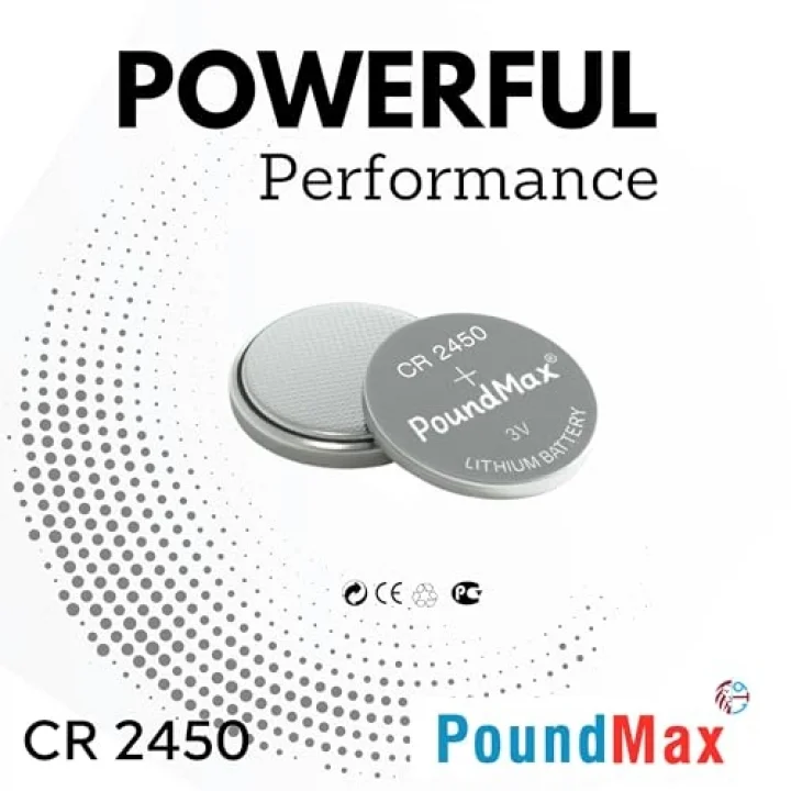 10 x 2450 CR2450 DL2450 3V Lityum Madeni Para Pilleri