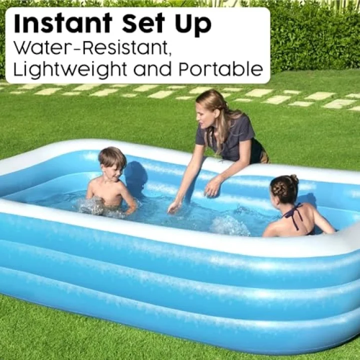 10 x 6 x 22/3.05m x 1.83m x 56 cm Blue Rectangular Pool