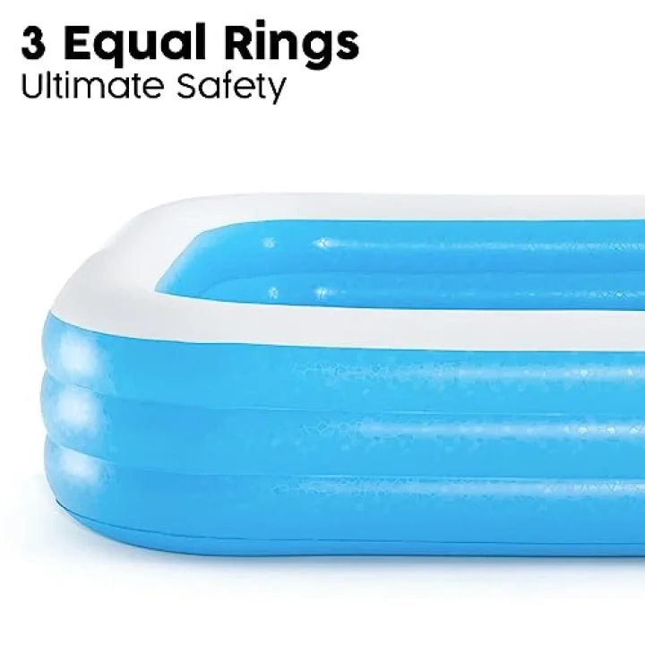 10 x 6 x 22/3.05m x 1.83m x 56 cm Blue Rectangular Pool