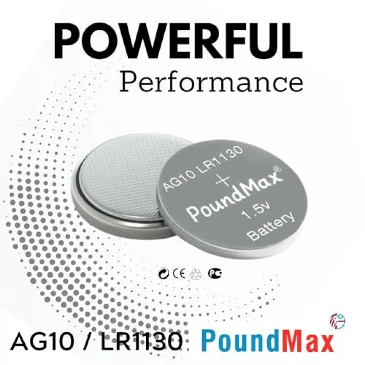 10 X AG10, LR54,1,5V Alkalin Düğme Pil
