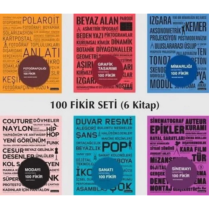 100 Fikir Seti (6 Kitap Takım)