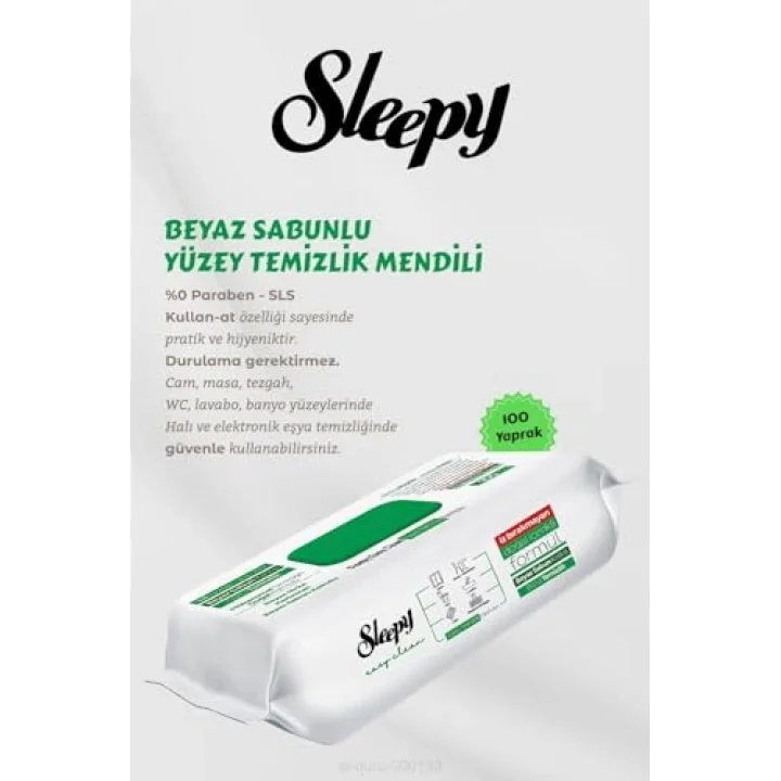100 lü Beyaz Sabunlu Yüzey Havlusu 12 AL 11 Öde Hediyeli