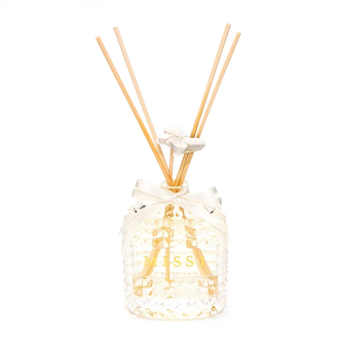 100 ml Oval Kristal Şişe Vanilya Sandal Oda Kokusu