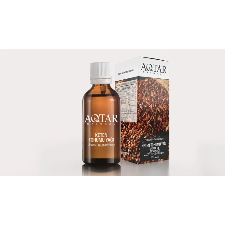 %100 Saf Keten Tohumu Yağı 50 ML