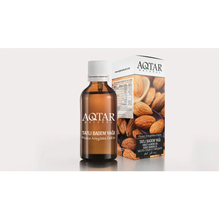 %100 Saf Tatlı Badem Yağı 50 ML