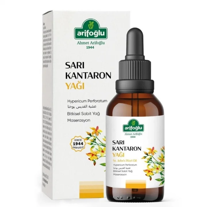 %100 Saf ve Doğal Sarı Kantaron Yağı 50 ml