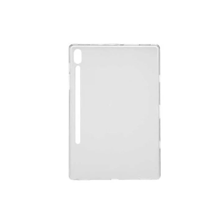 10217 Galaxy Tab S6 T860 ile Uyumlu Kılıf, Tablet Süper Silikon Kapak, Renksiz