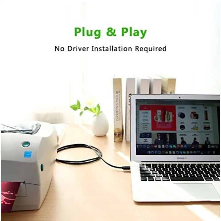 10372 2m USB A USB B fişi siyah - USB A USB B 3.0 (3.1 Gen 1), siyah