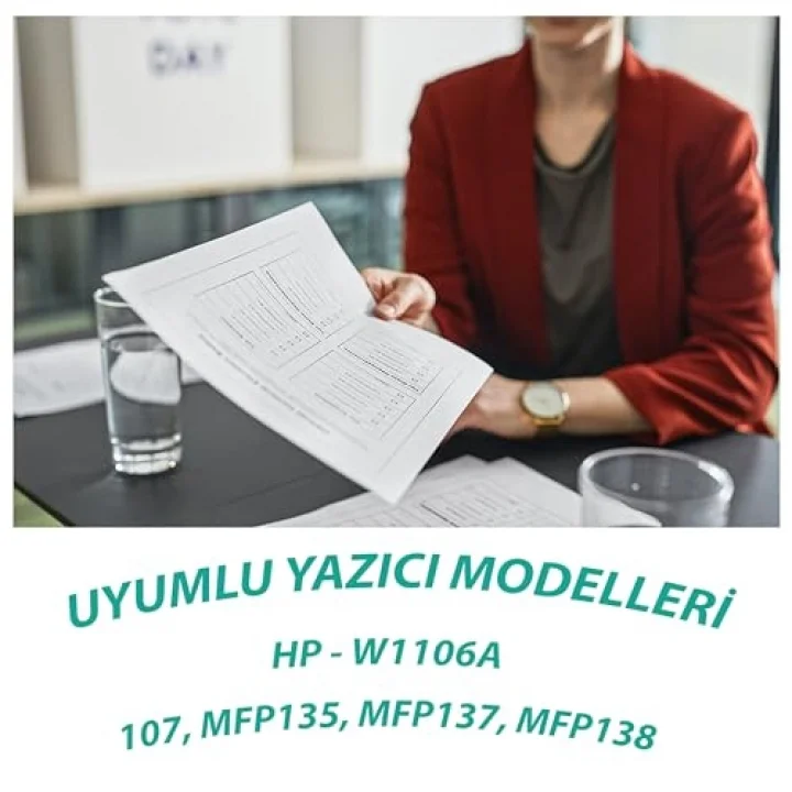 106A 107, MFP135, MFP137, MFP138 Yüksek Kapasiteli Muadil Toner (ÇİPLİ) (3K)