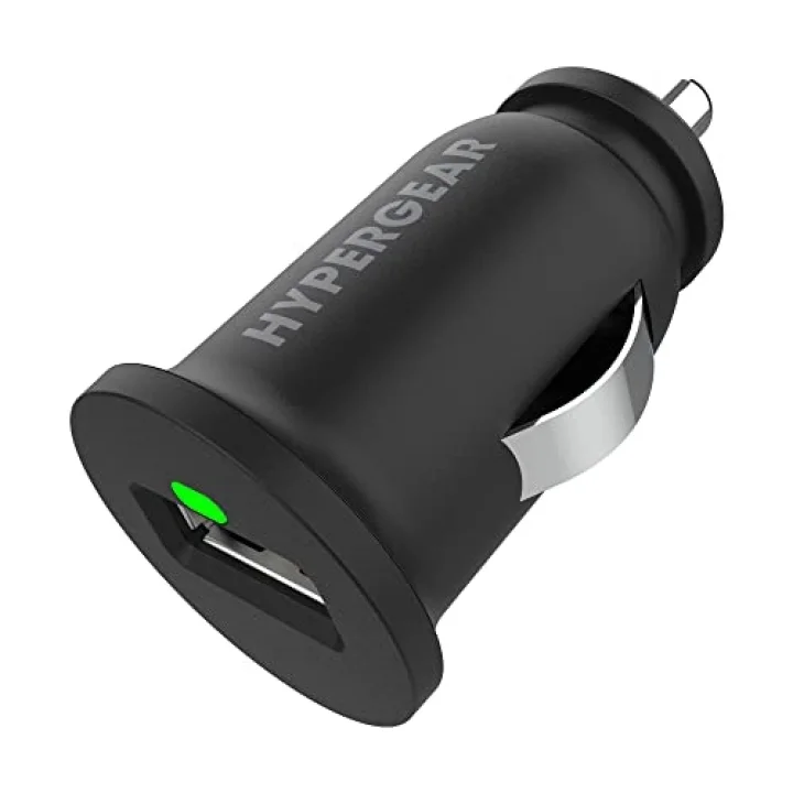 10W USB-A 2.1A Tekli Araç Şarjı, 2.1A, Siyah