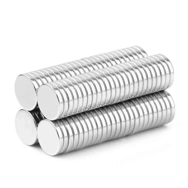 Ø10x1,5 mm Neodyum Mıknatıs (25 Adet Set)