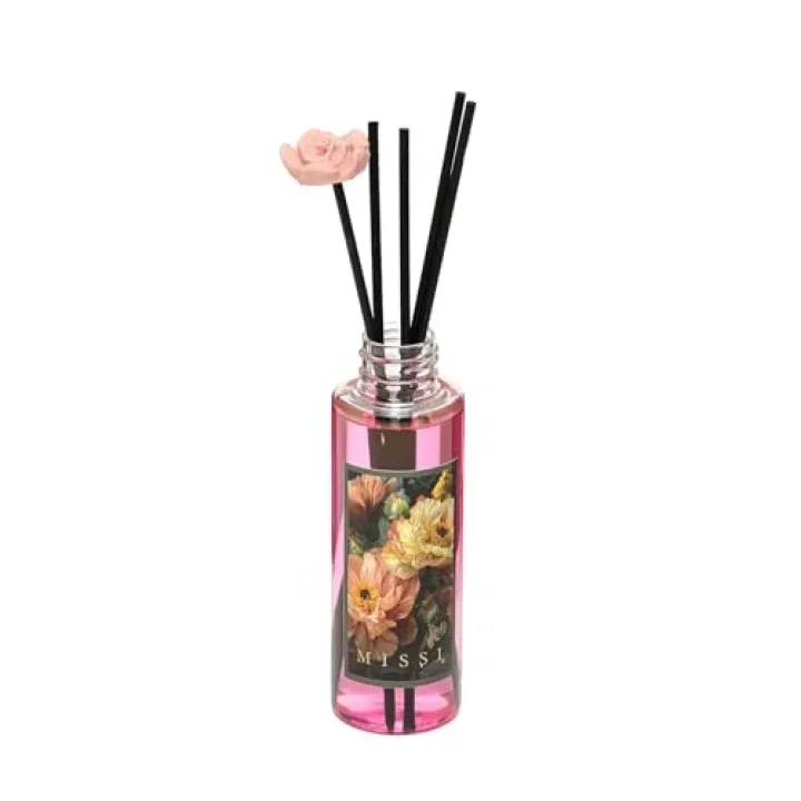 110 ml Garden Rose-Pudra Signature Yedek Esans Ve Bambu Çubuk Seti