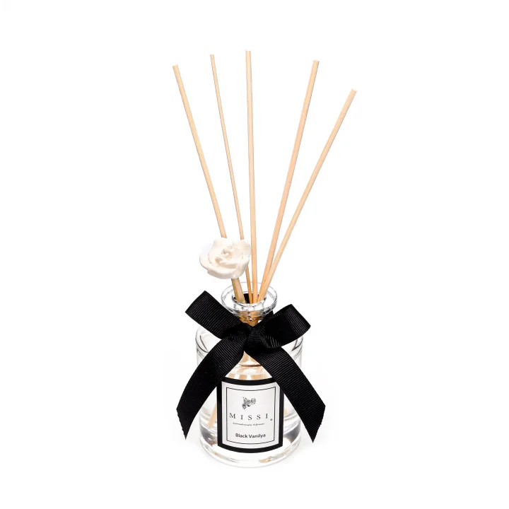 110 ml Silindir Şişe Black Vanilya Oda Kokusu