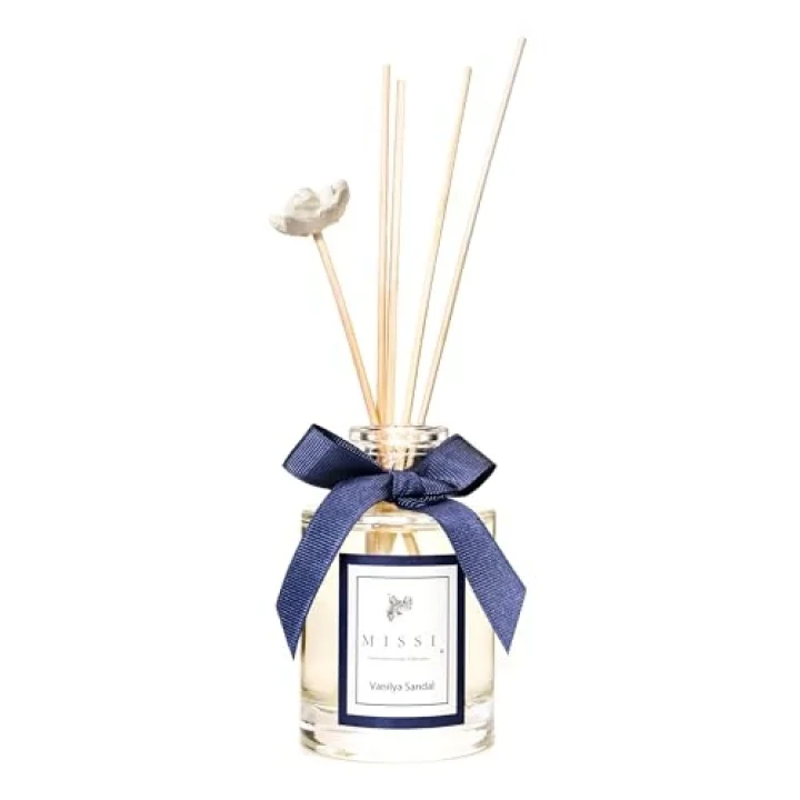 110 ml Silindir Şişe Vanilya Sandal Oda Kokusu