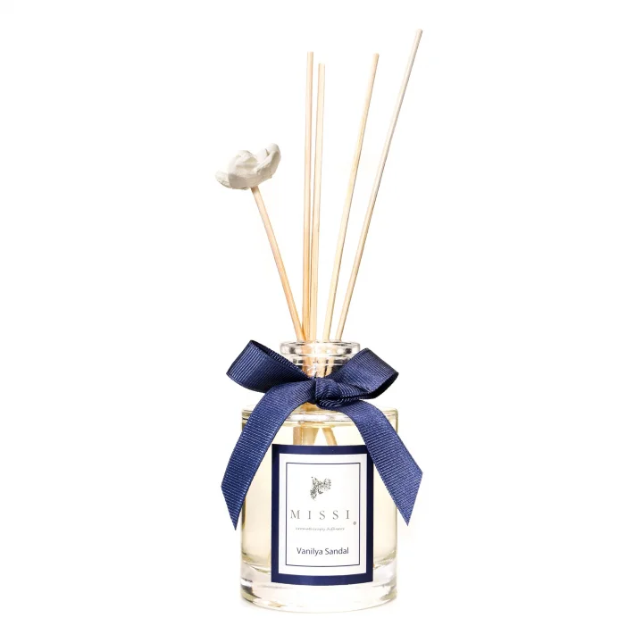 110 ml Silindir Şişe Vanilya Sandal Oda Kokusu
