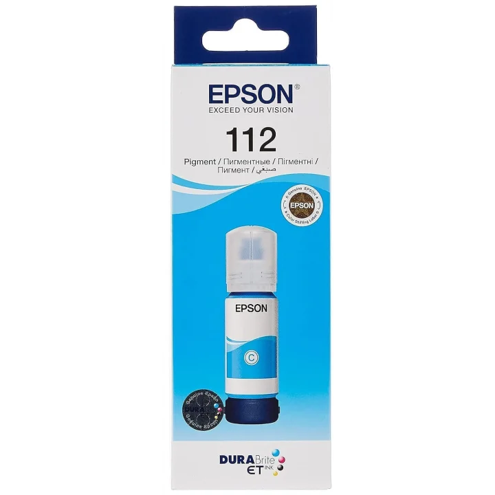 112 ECOTANK PİGMENT MAVİ MÜREKKEP ŞİŞE