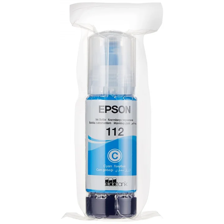 112 ECOTANK PİGMENT MAVİ MÜREKKEP ŞİŞE