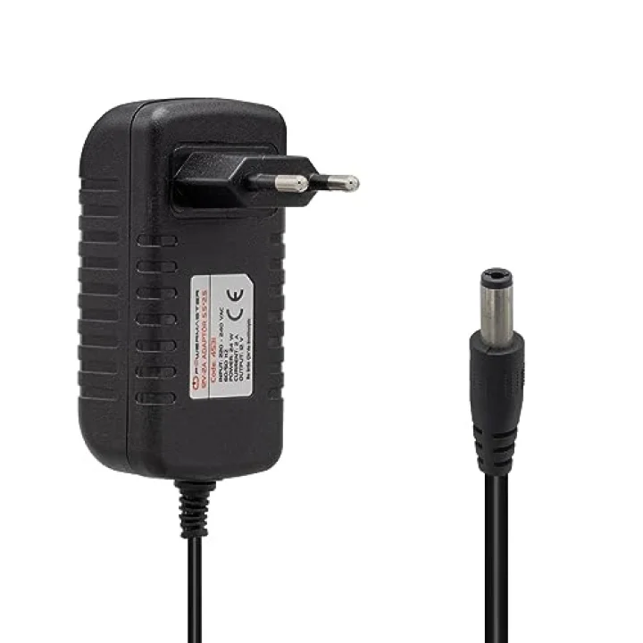 12 Volt - 2 Amper 5.5 * 2.5 Mm Uçlu Plasti̇k Kasa Pri̇z Ti̇pi̇ Adaptör